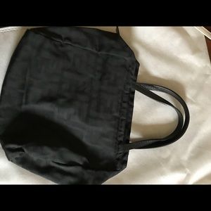 Fabric Fendi handbag, classic “F”